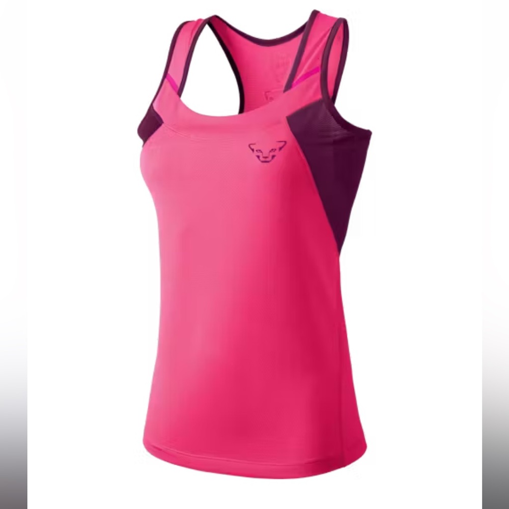 Women's Dynafit Pink Athletic Tank Top